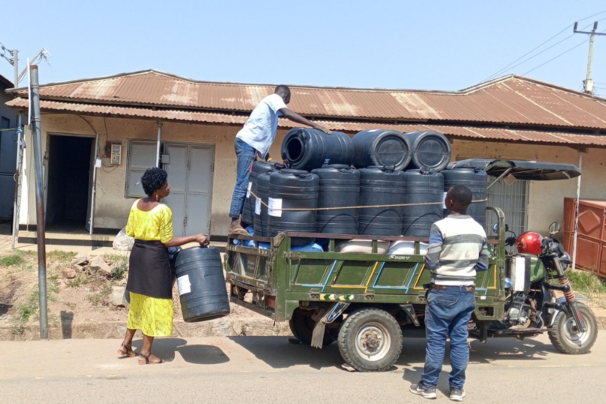 The CORAF Foundation recently hosted a comprehensive demonstration on the production of liquid soap, aimed at empowering individuals with practical skills for income generation